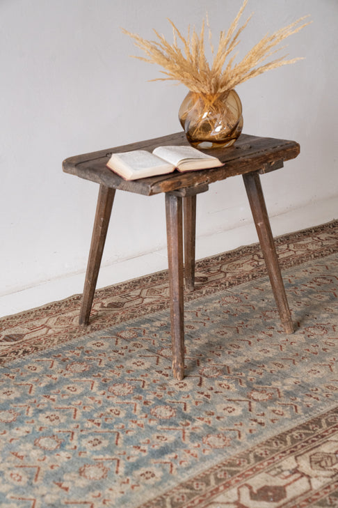 District-Loom-Vintage-Malayer-Runner-Rug-Detailed-Side-Table