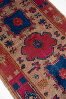 District-Loom-Vintage Khotan Runner Rug-Angled-Detail