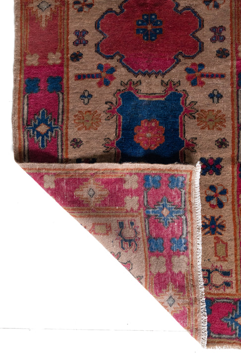 District-Loom-Vintage Khotan Runner Rug-Folded