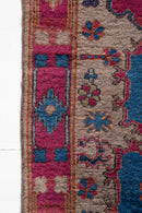 District-Loom-Vintage Khotan Runner Rug-Joliet-Styled-Front-Edge-View