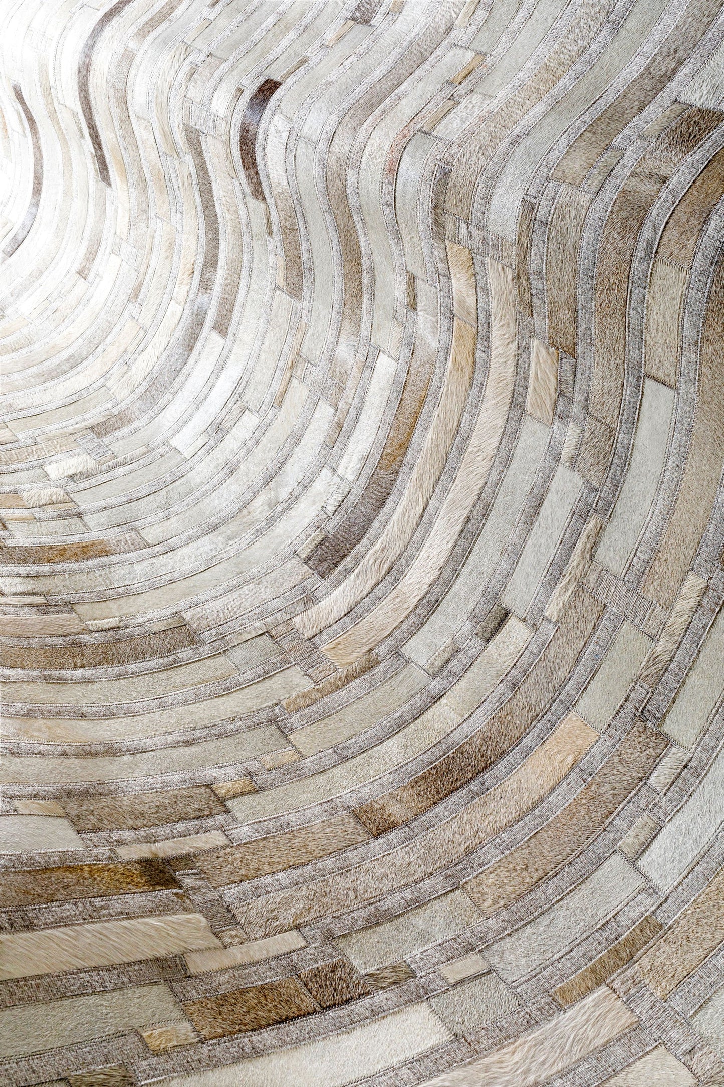 District Loom Kuna Hair on Hide Rug
