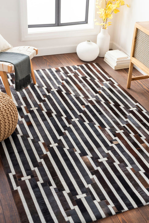 District Loom Medora Hair on Hide Rug