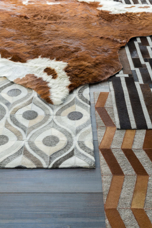 District Loom Medora Hair on Hide Rug