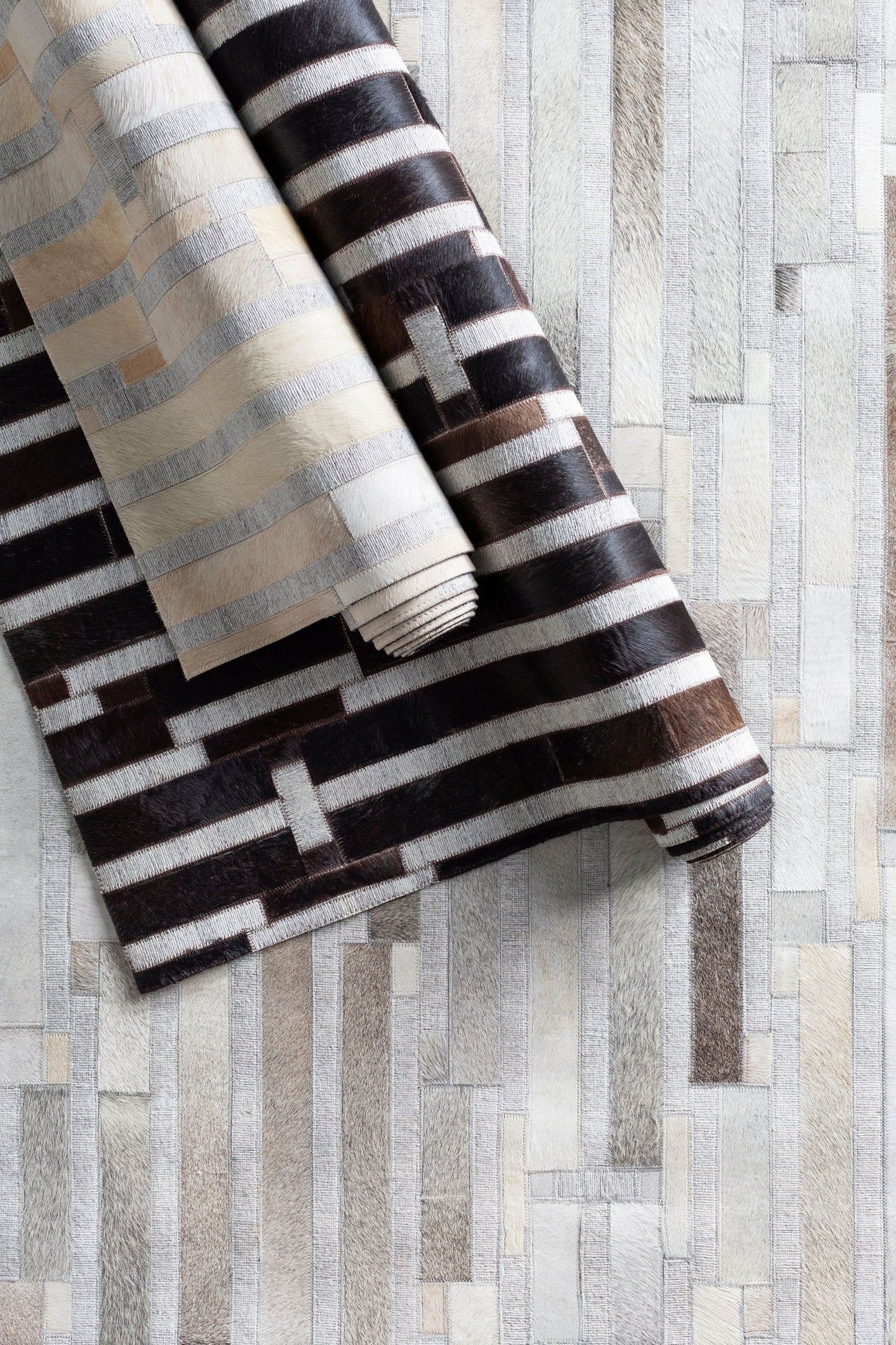 District Loom Medora Hair on Hide Rug