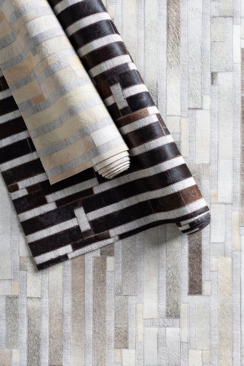 District Loom Medora Hair on Hide Rug