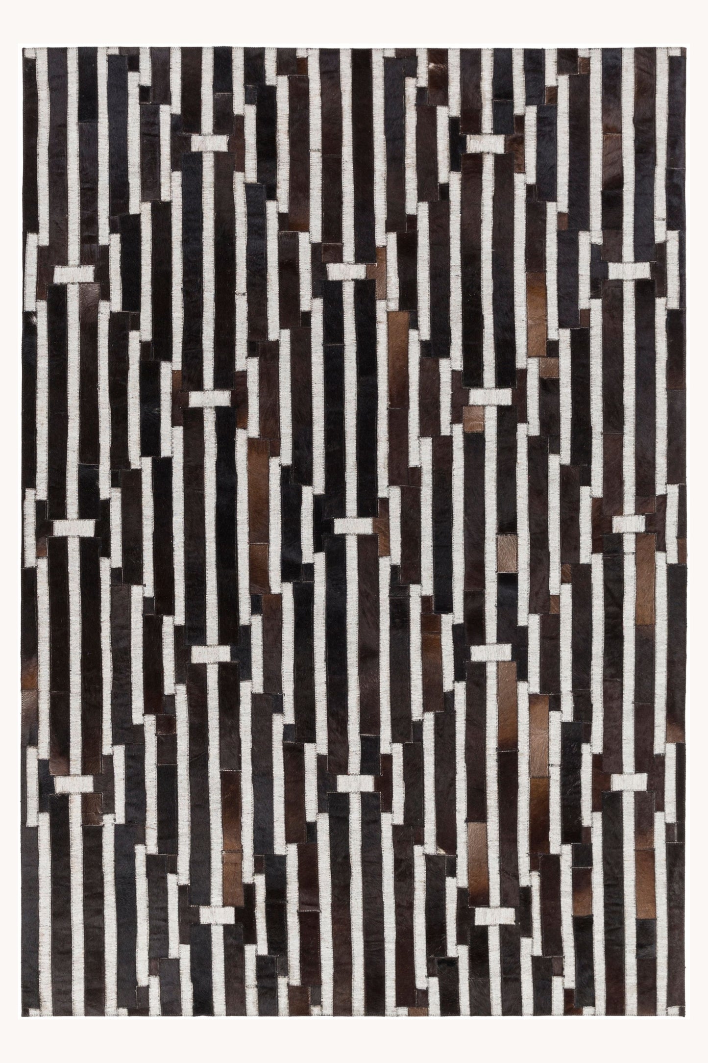 District Loom Medora Hair on Hide Rug