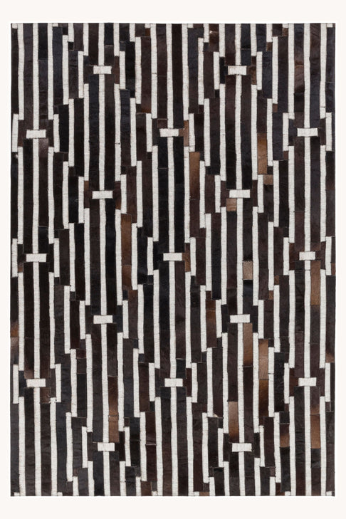 District Loom Medora Hair on Hide Rug