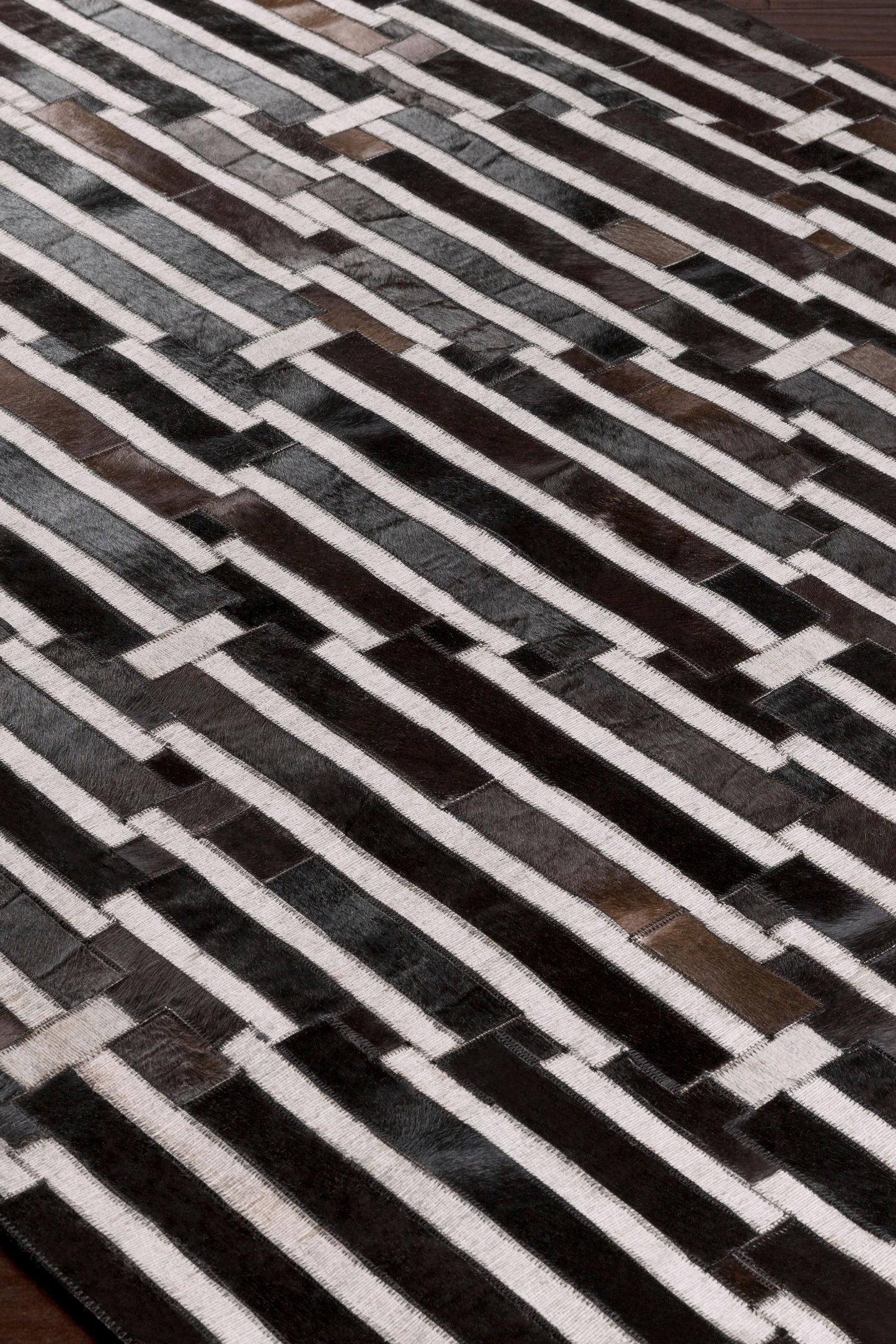 District Loom Medora Hair on Hide Rug
