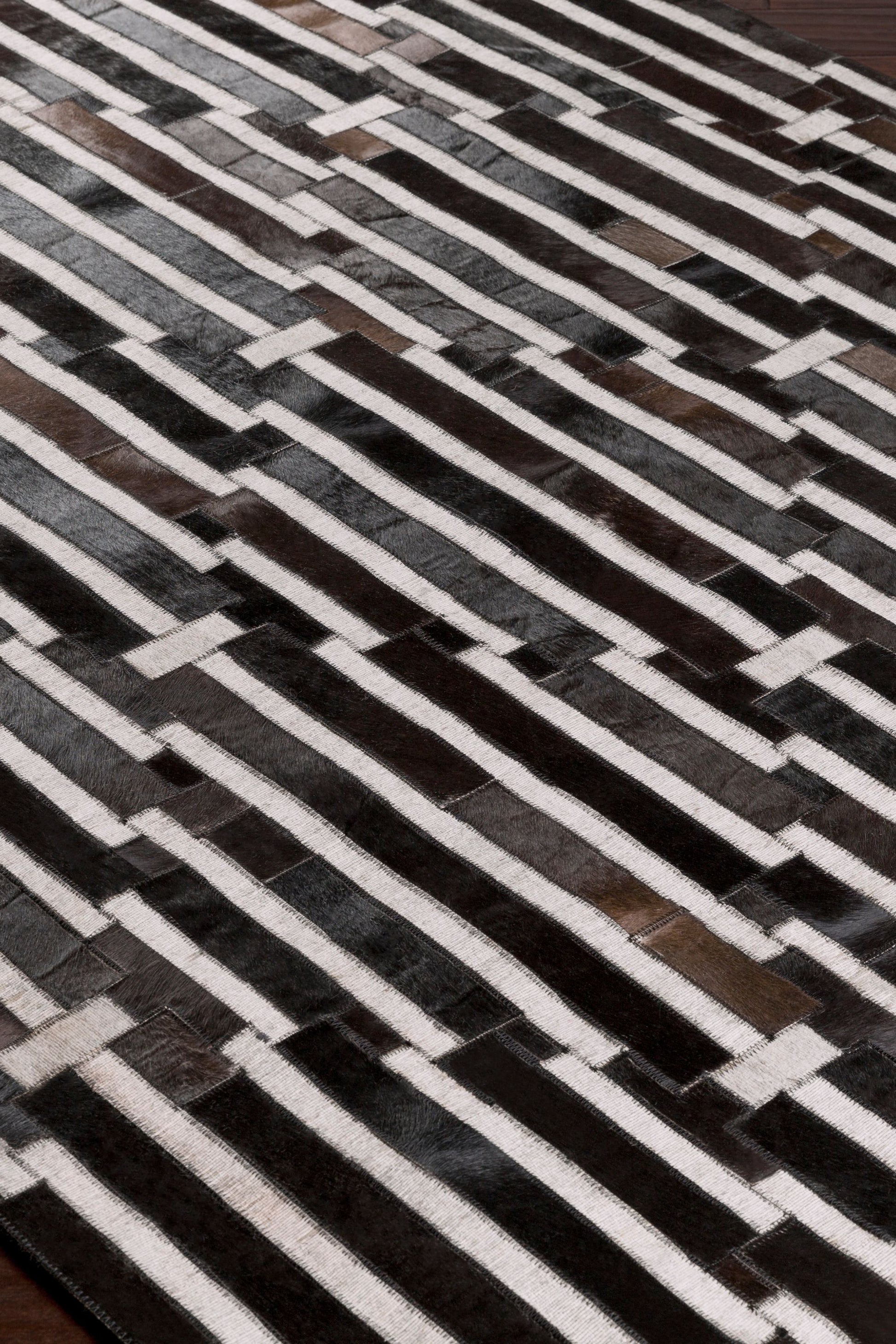District Loom Medora Hair on Hide Rug