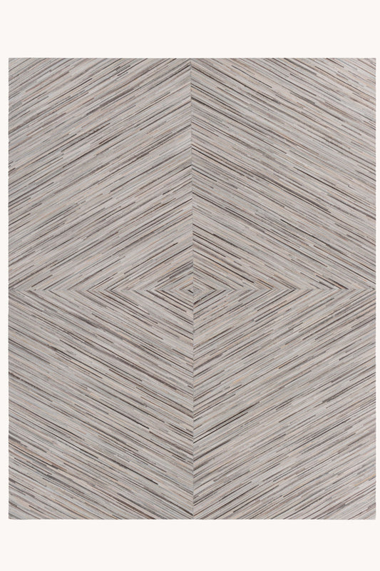 District Loom Arvada Hair on Hide Rug
