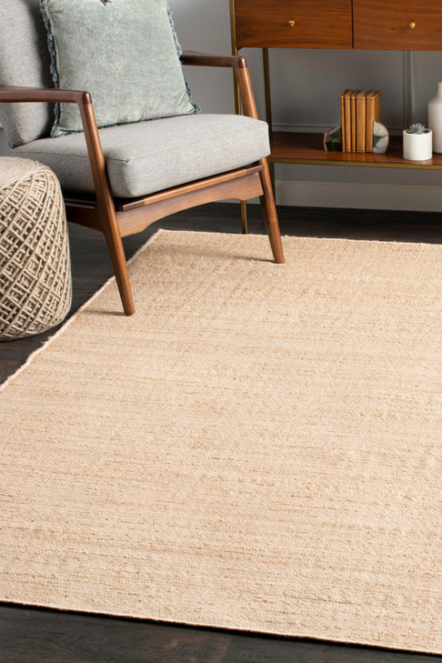District Loom Destin Jute Rug styled