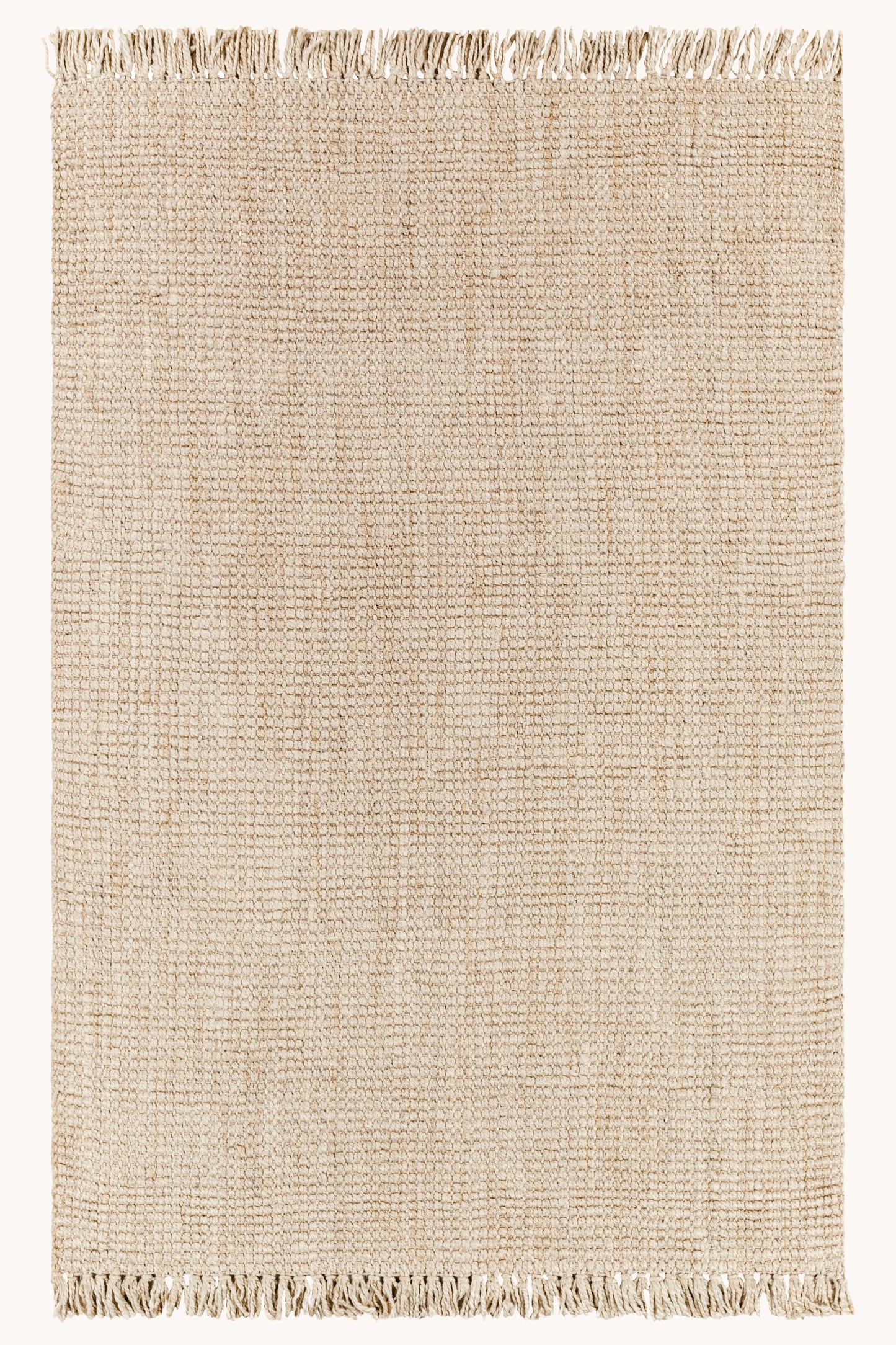District Loom Sanibel Jute Rug - Cream