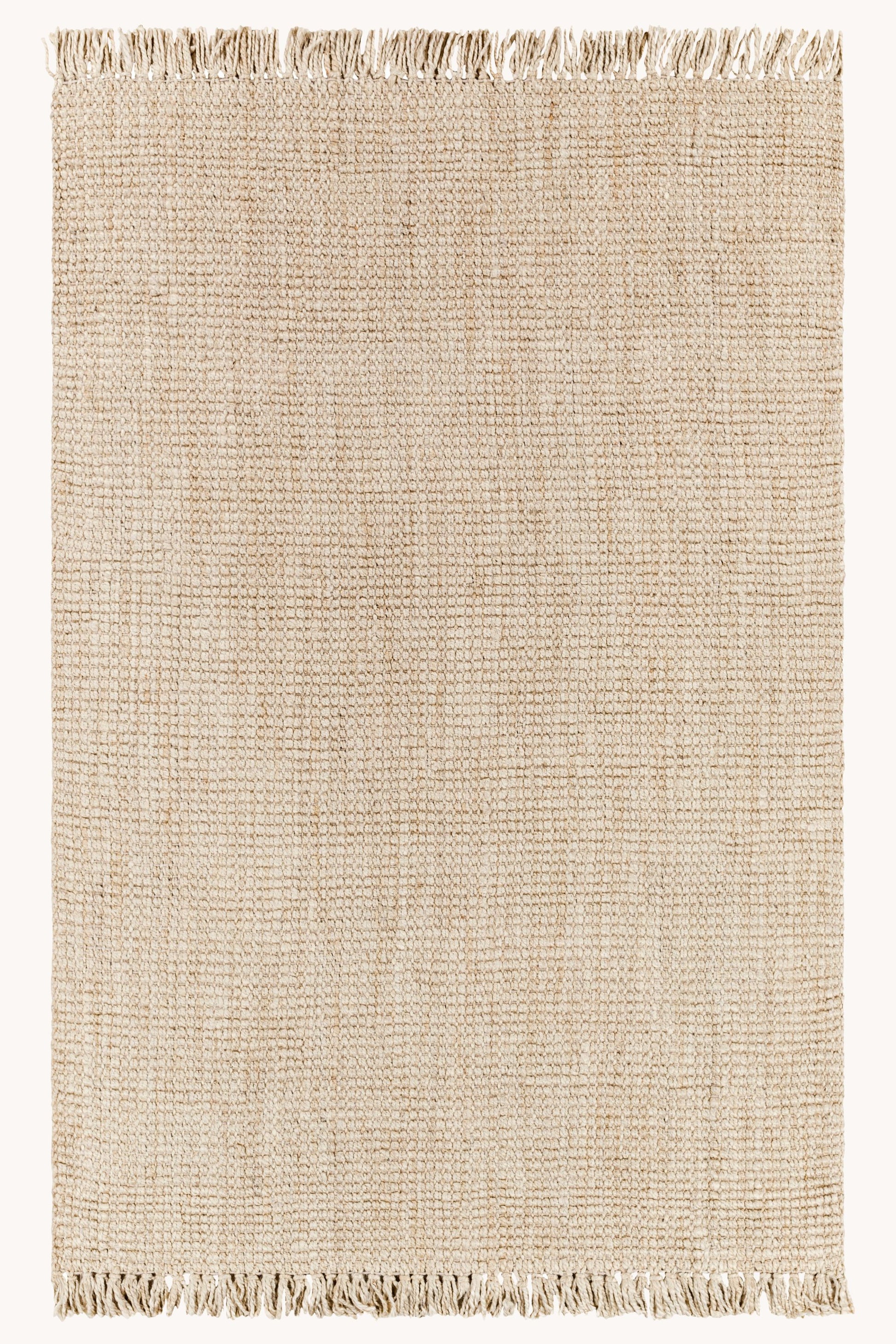 District Loom Sanibel Jute Rug - Cream