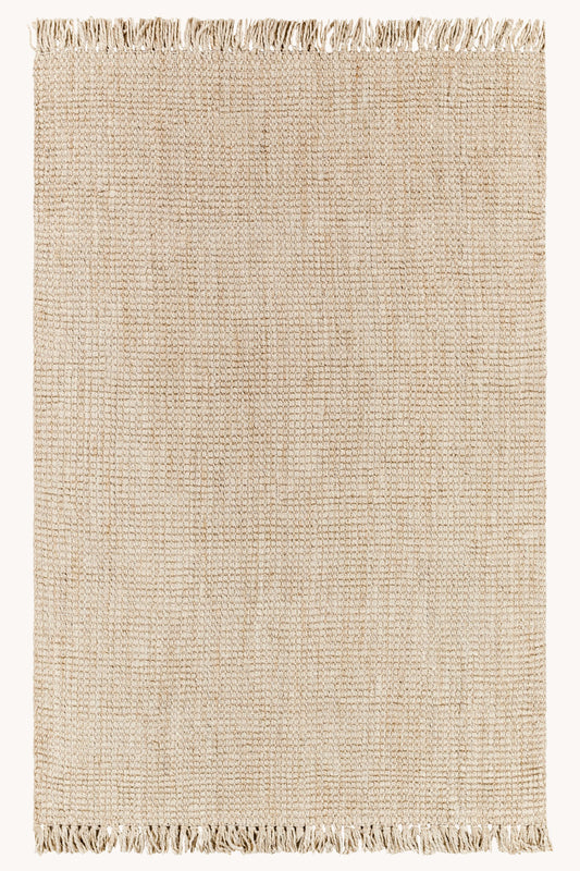 District Loom Sanibel Jute Rug - Cream