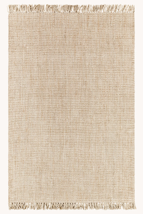 District Loom Sanibel Jute Rug - Cream