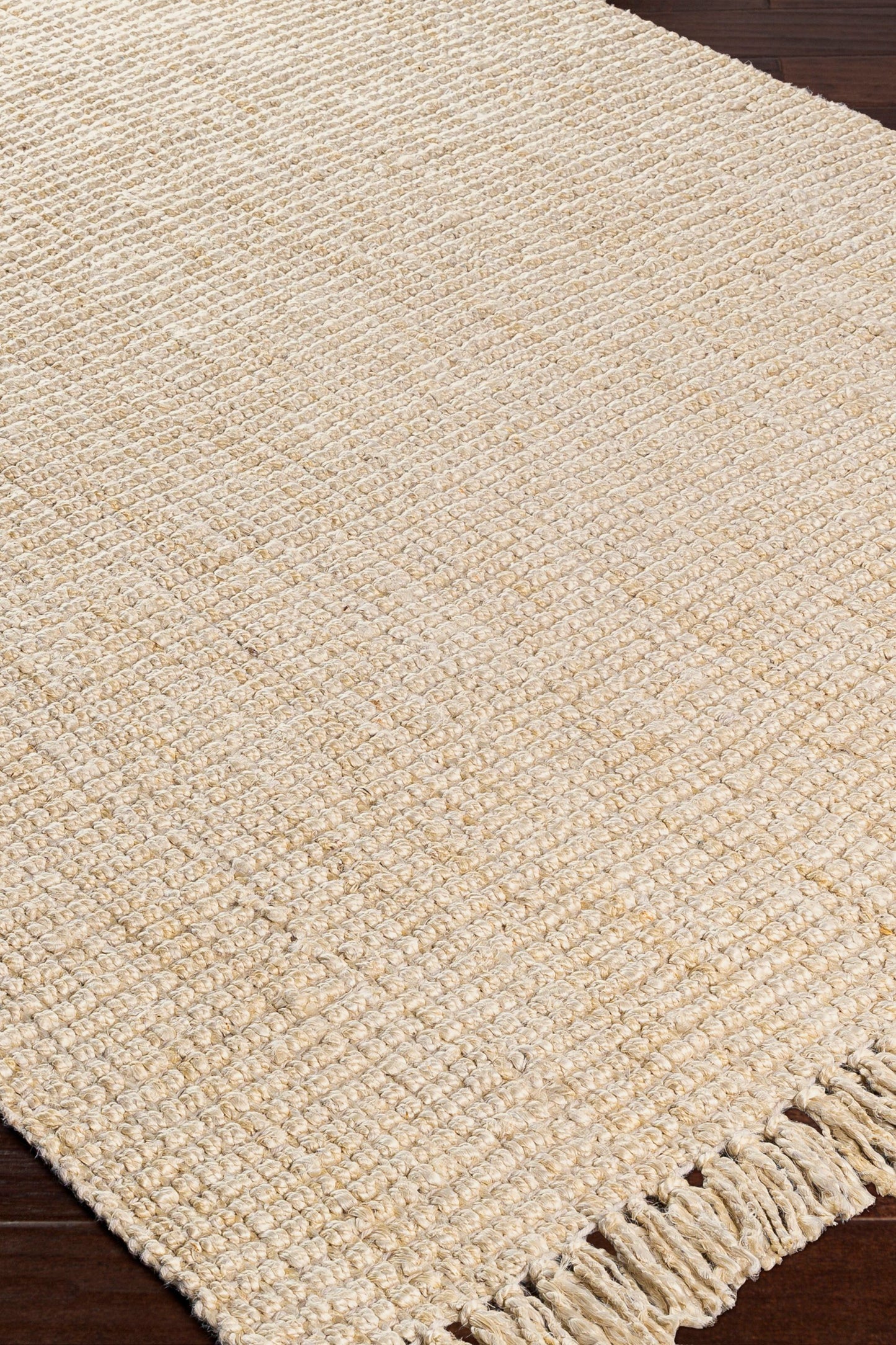 District Loom Sanibel Jute Rug - Cream