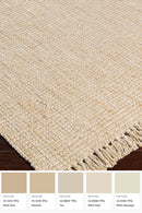 District Loom Sanibel Jute Rug - Cream