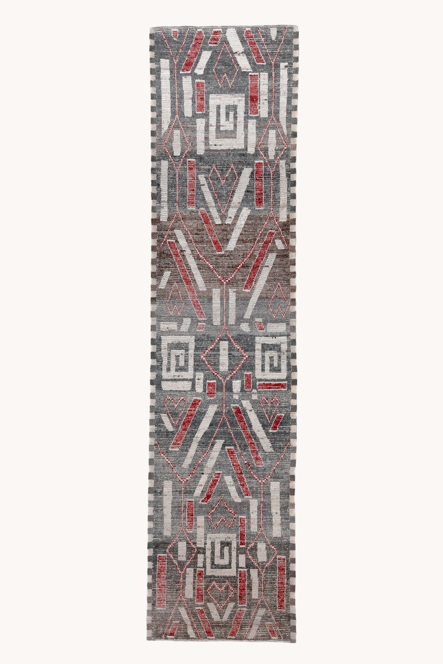 District Loom Contemporary Tulu runner rug 024