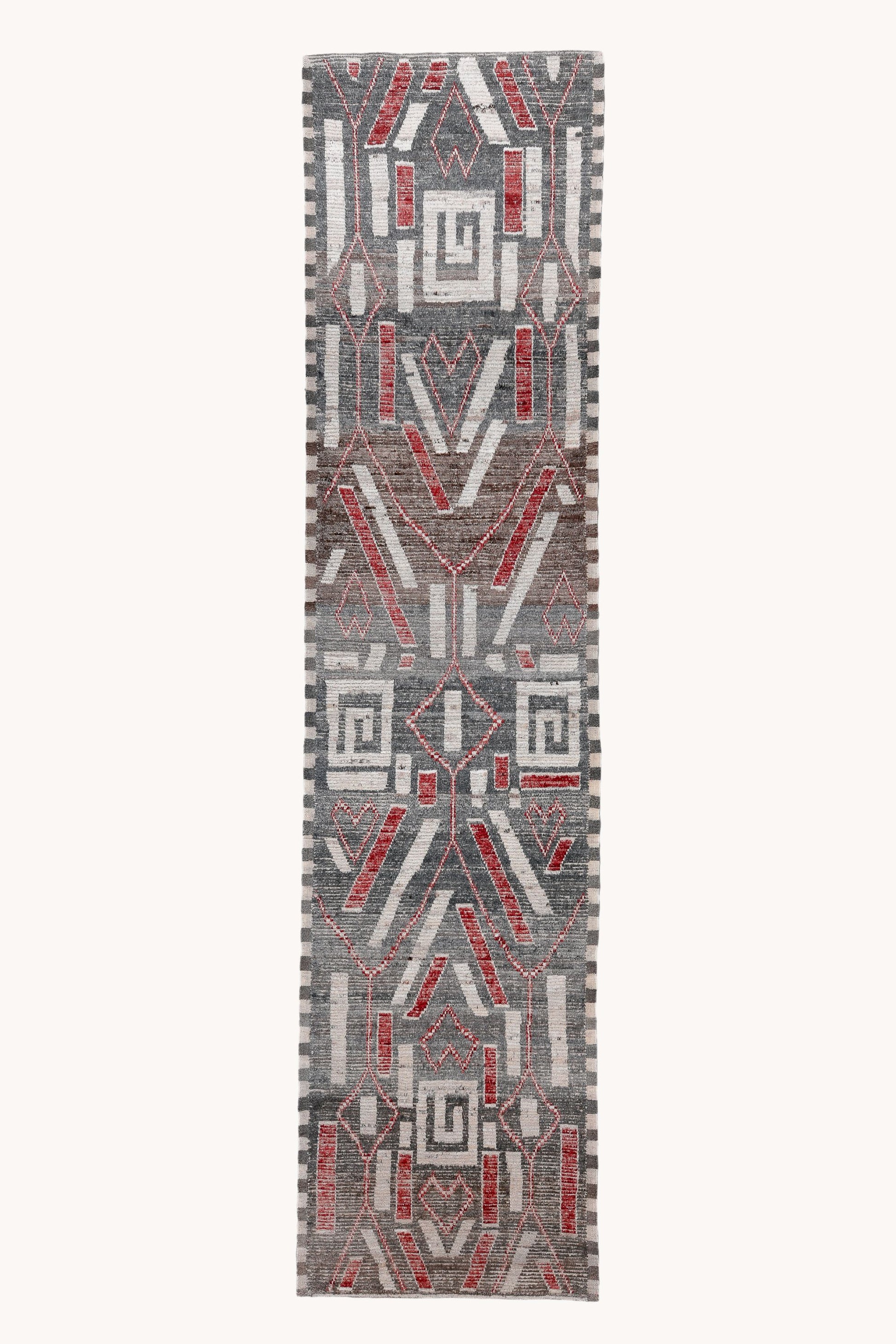 District Loom Contemporary Tulu runner rug 024