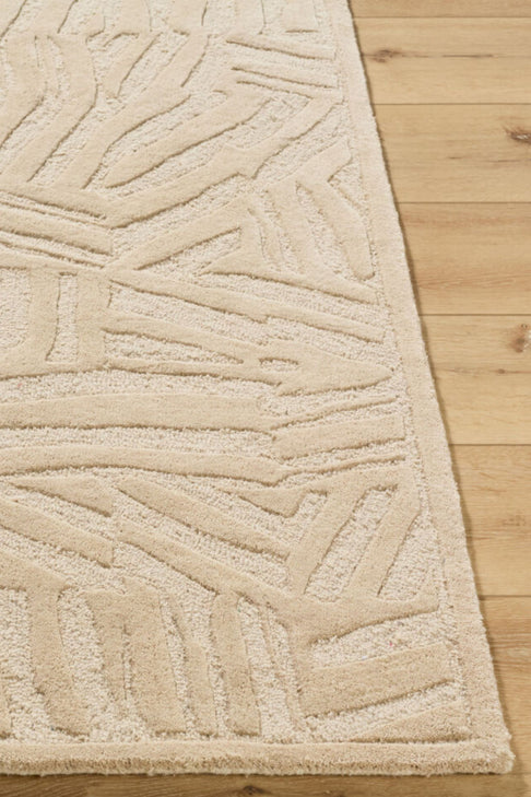 District Loom Modern hand tufted rug Dune Beige