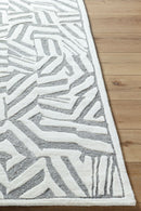 District Loom Modern hand tufted rug Dune Gray