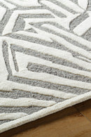 District Loom Modern hand tufted rug Dune Gray