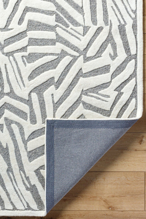 District Loom Modern hand tufted rug Dune Gray