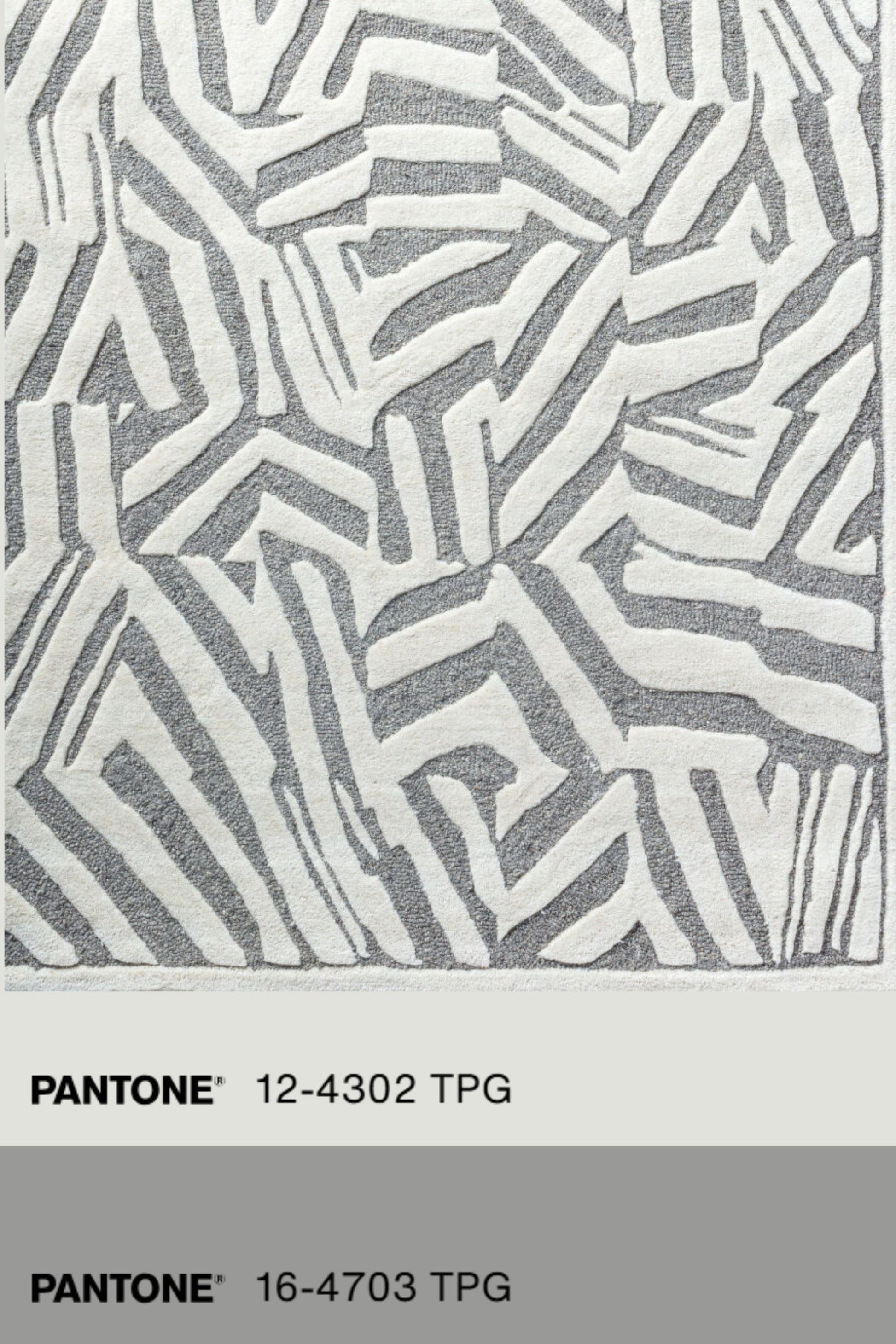 District Loom Modern hand tufted rug Dune Gray