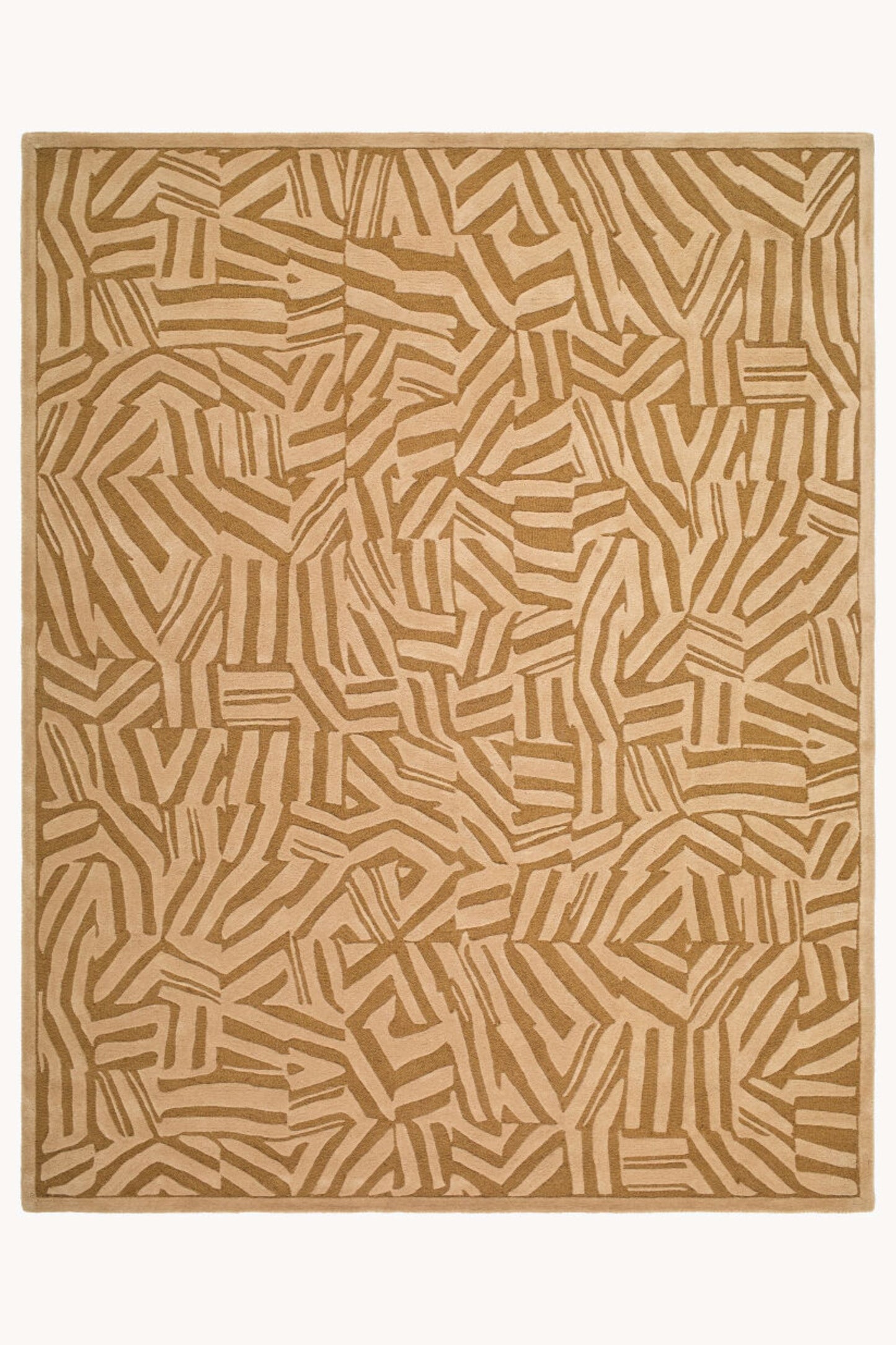 District Loom Modern hand tufted rug Dune Camel