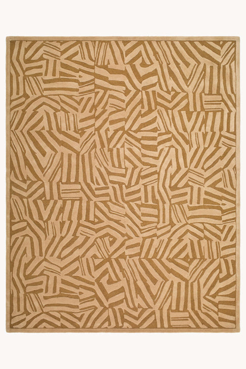 District Loom Modern hand tufted rug Dune Camel