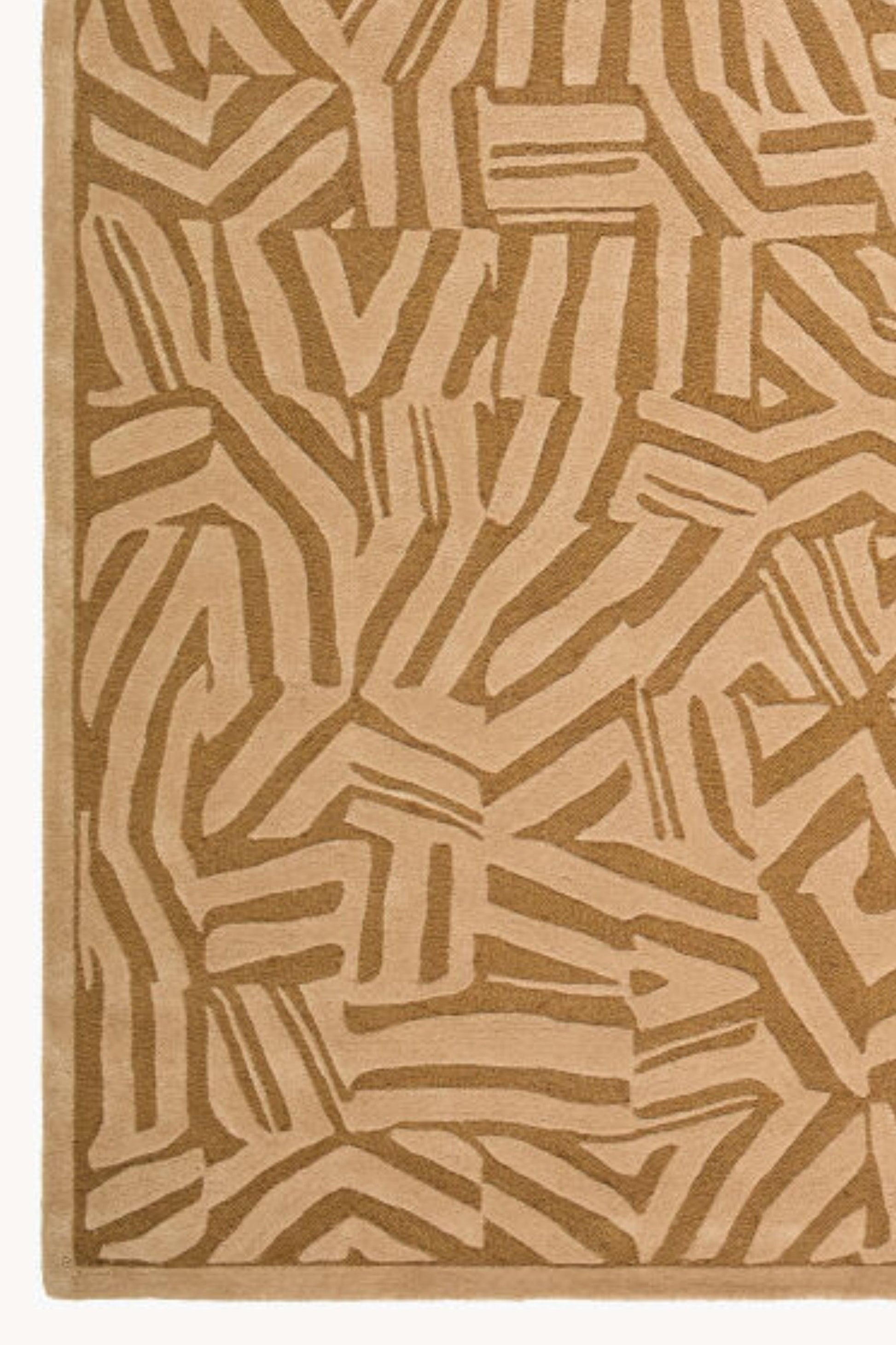 District Loom Modern hand tufted rug Dune Camel