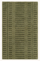 District Loom Modern hand tufted rug Harrow Green