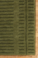 District Loom Modern hand tufted rug Harrow Green