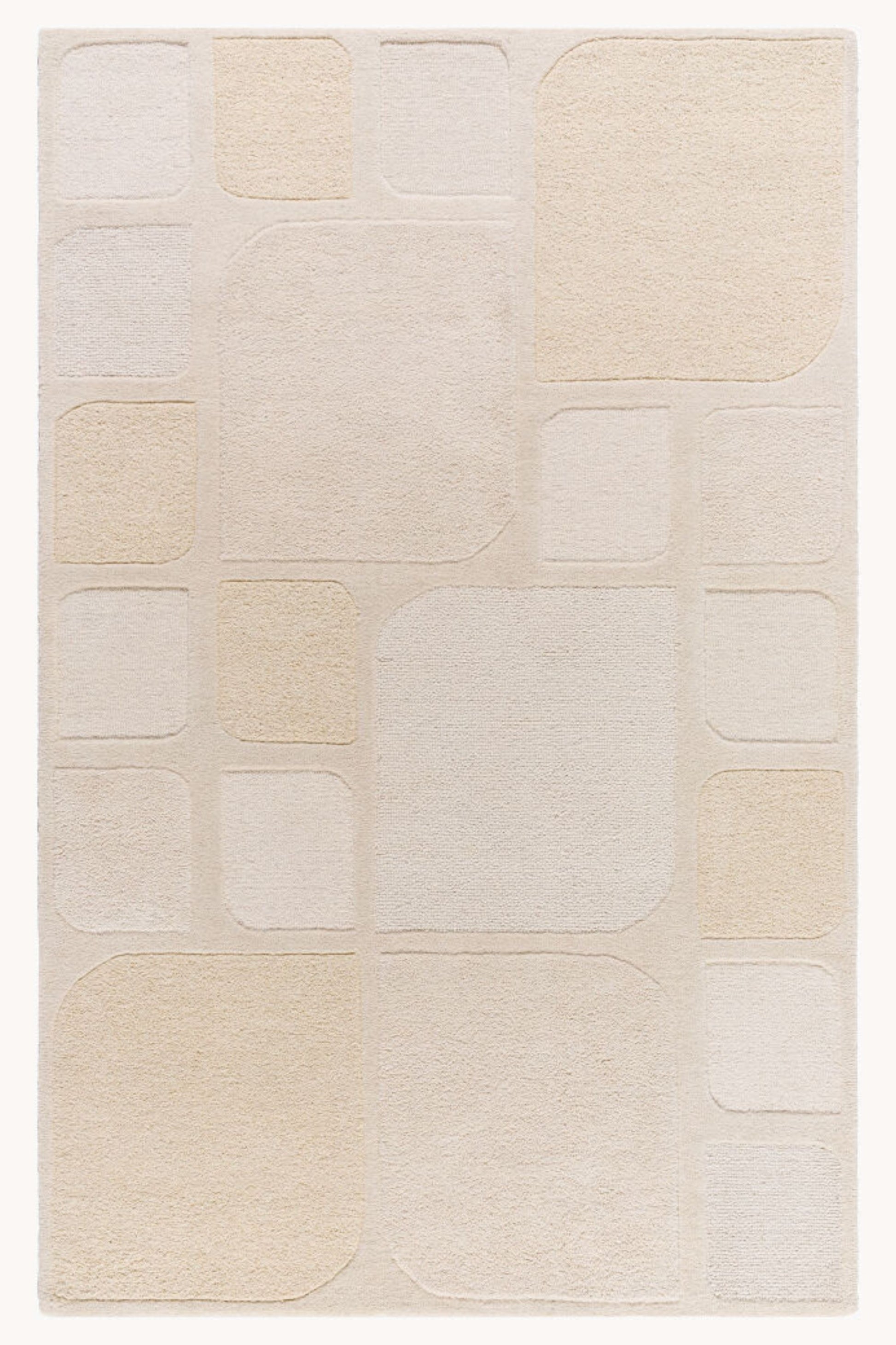 District Loom Modern hand tufted rug Kinsley Grid