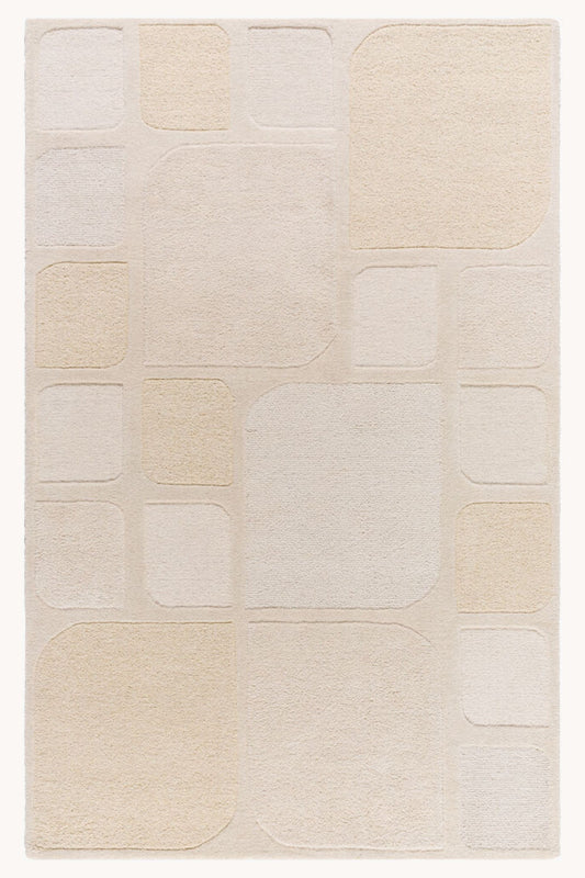District Loom Modern hand tufted rug Kinsley Grid