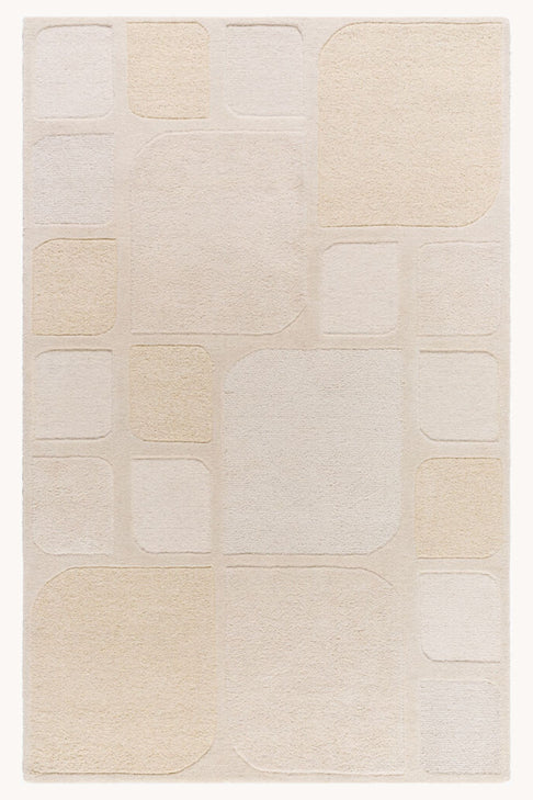 District Loom Modern hand tufted rug Kinsley Grid