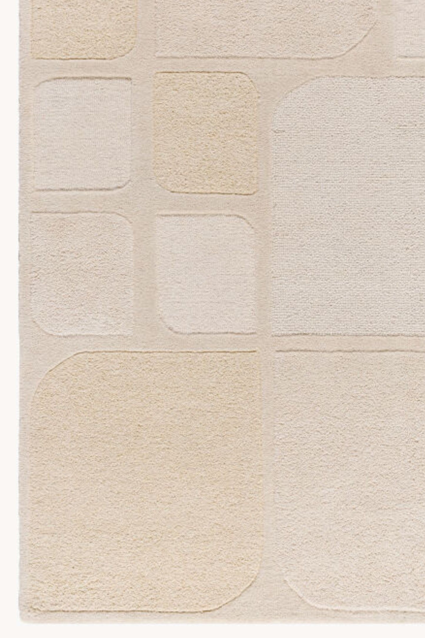 District Loom Modern hand tufted rug Kinsley Grid