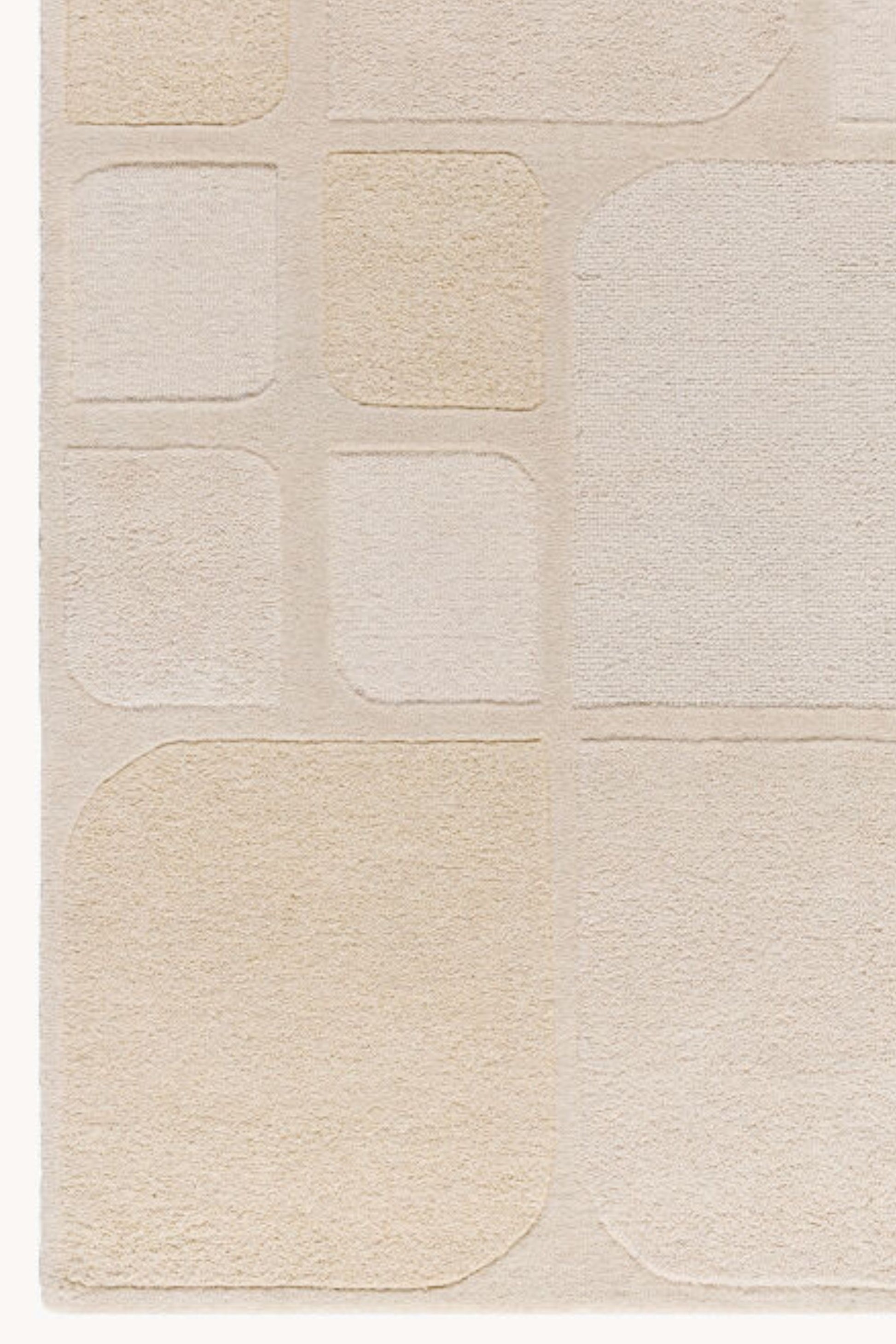 District Loom Modern hand tufted rug Kinsley Grid