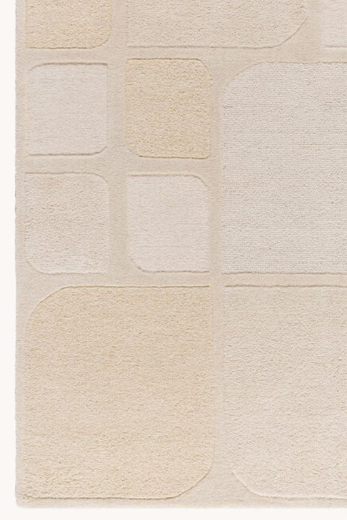 District Loom Modern hand tufted rug Kinsley Grid