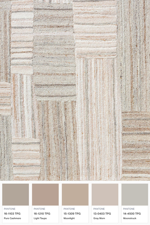 District Loom Modern hand tufted rug La Punta