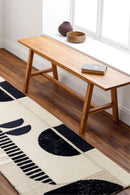District Loom Modern hand tufted rug Brookland Charcoal & Cream