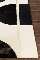 District Loom Modern hand tufted rug Brookland Charcoal & Cream
