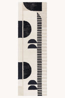 District Loom Modern hand tufted rug Brookland Charcoal & Cream