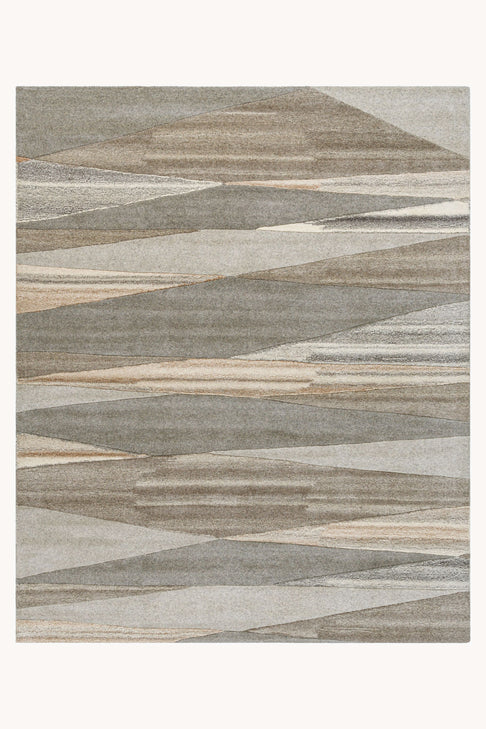 District Loom Modern hand tufted rug Forum Gray