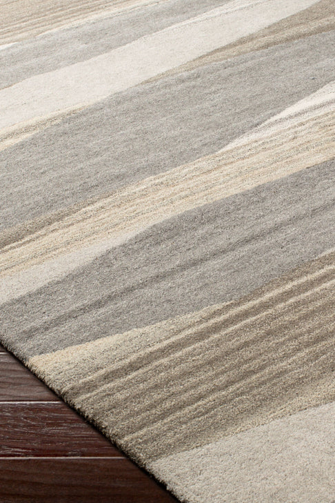 District Loom Modern hand tufted rug Forum Gray