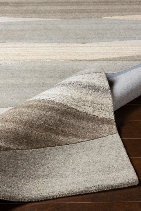 District Loom Modern hand tufted rug Forum Gray