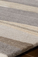 District Loom Modern hand tufted rug Forum Gray