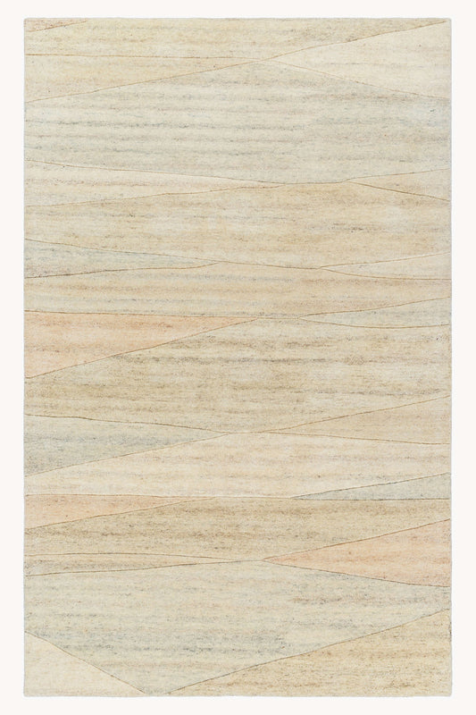 District Loom Modern hand tufted rug Forom Neutral