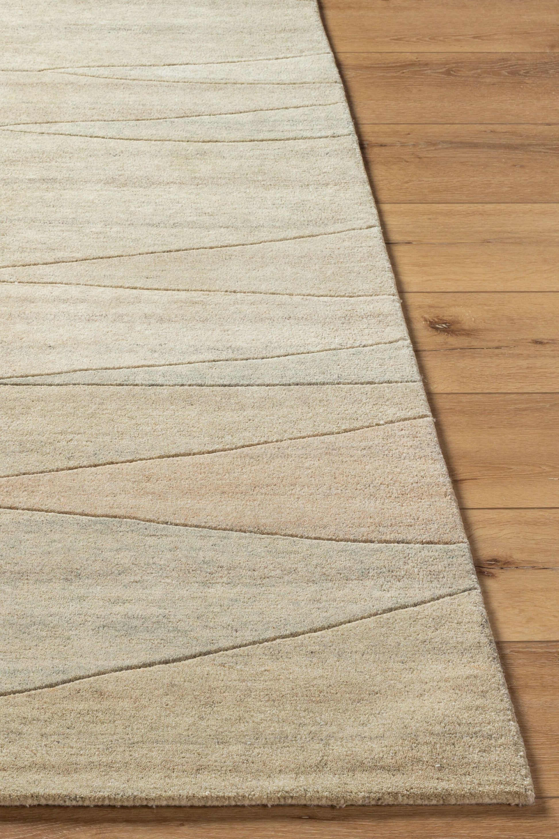 District Loom Modern hand tufted rug Forom Neutral