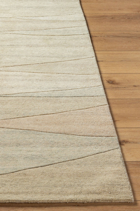 District Loom Modern hand tufted rug Forom Neutral